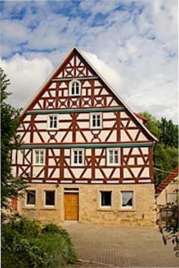 Gasthaus Holdermuehle Creglingen Ngoại thất bức ảnh