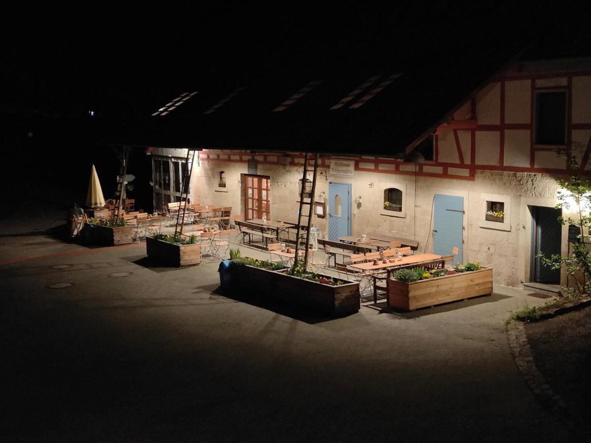 Gasthaus Holdermuehle Creglingen Ngoại thất bức ảnh