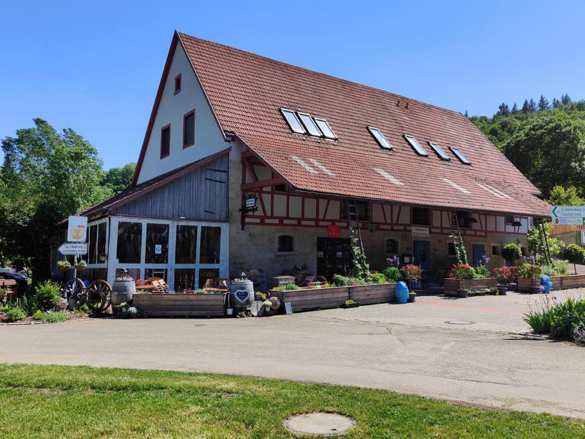Gasthaus Holdermuehle Creglingen Ngoại thất bức ảnh